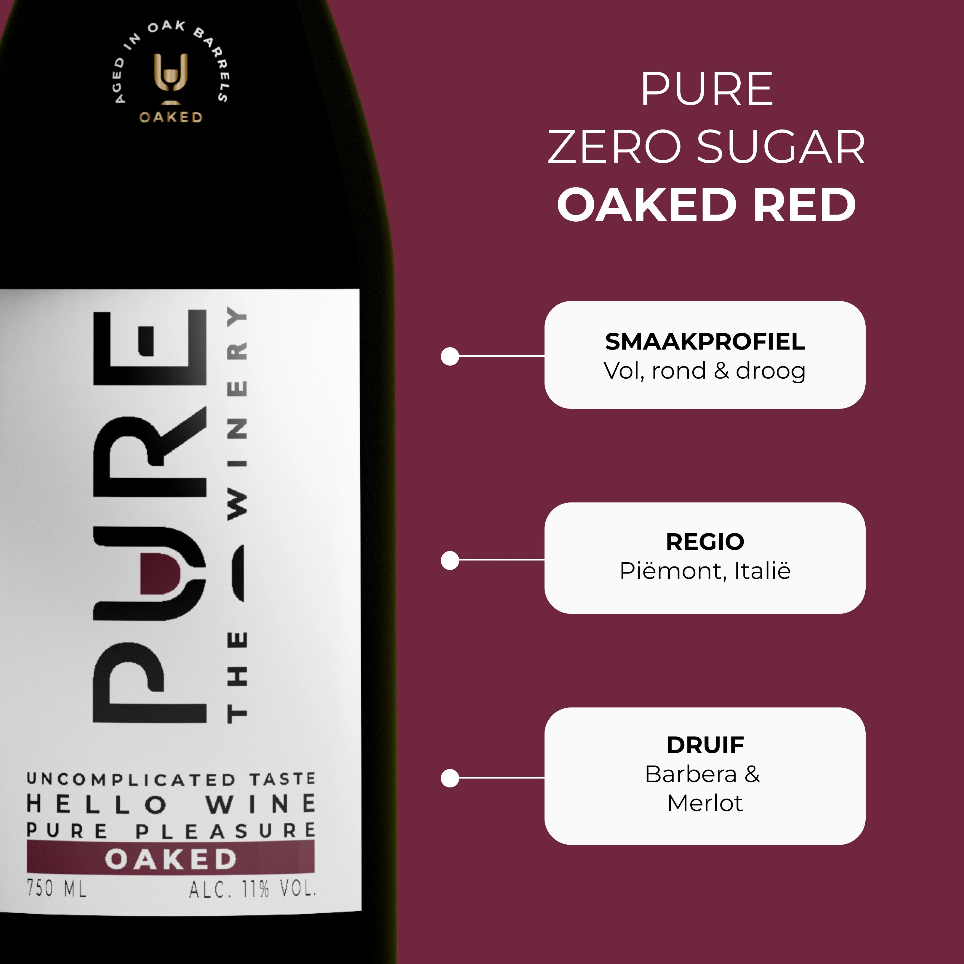 Zero Sugar Oaked Red