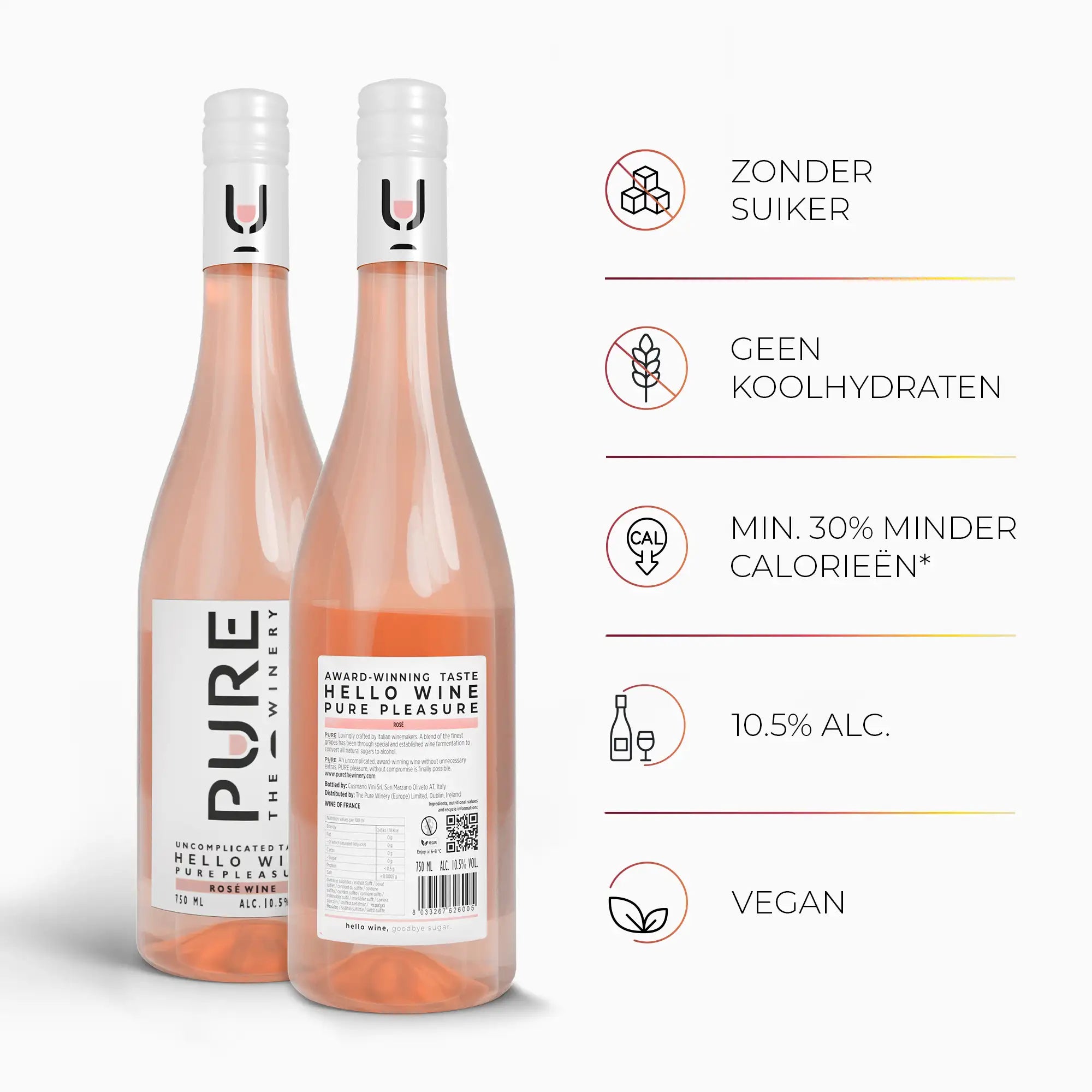 Zero Sugar Rosé Wine